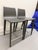 Pair of Holly Hunt Adriatic Counter Stools The Adriatic counter stool has a graceful shape and slender tapered legs,...