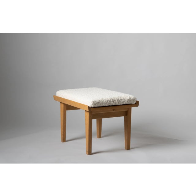 Scandinavian Modern Öresund Stool by Børge Mogensen for Karl Andersson & Söner For Sale - Image 6 of 11