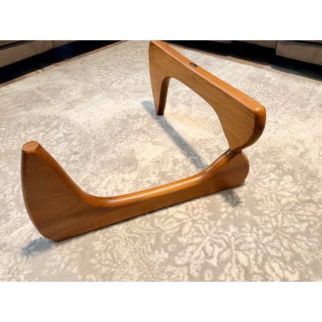 Brown Noguchi Table by Isamu Noguchi for Herman Miller For Sale - Image 8 of 10