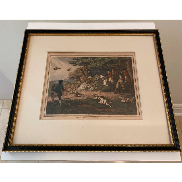 Ralph Lauren 1799–1800 Samuel Howitt Hand-Colored Sporting Hunting Engravings – Original Antique Prints-Ralph Lauren Aesthetic For Sale - Image 4 of 11