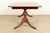 Baker Furniture Style Georgian Mahogany Double Pedestal Extension Dining Table, Newly Refinished For Sale - Image 17 of 18