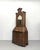Vintage Walnut Secretary With Mirror For Sale - Image 4 of 6