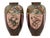 Pair of Japanese Cloisonne Enamel Pink & Purple Vases Phoenix Dragon Goldstone For Sale - Image 4 of 7