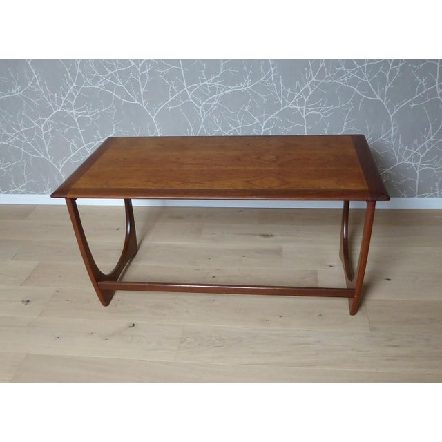 Teak and Oak Coffee Table For Sale - Image 4 of 8