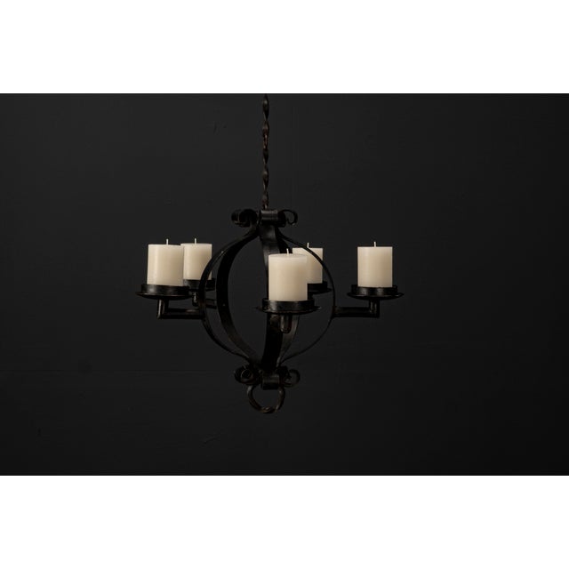 This impressive candlestick from the 1960s impressively combines brutalist austerity with rustic charm and a special,...
