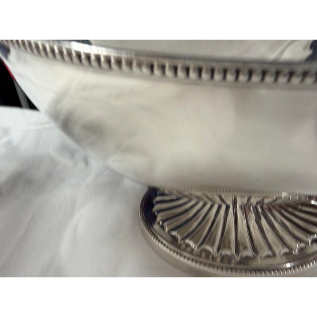Early 20th Century French Silver Plate Tureen For Sale - Image 9 of 11