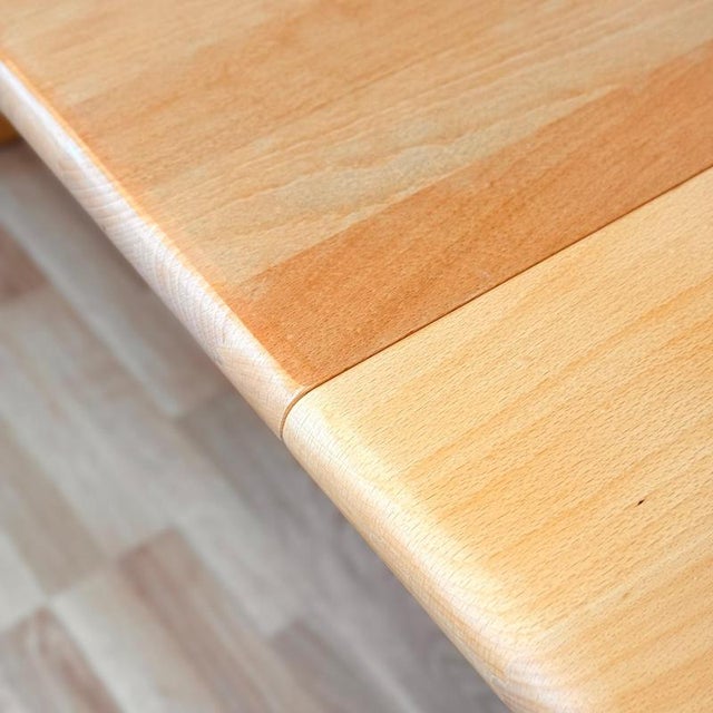 Oval Dining Table in Beech from Skovby Møblefabrik For Sale - Image 5 of 11