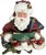 Early 21st Century Vintage 2001 Possible Dreams Clothique Santa Figurine • a Song in His Heart For Sale - Image 5 of 11