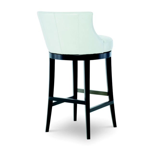 This piece is available only as shown, and will ship in 2-3 weeks. A refined stool from Century Furniture's Century...