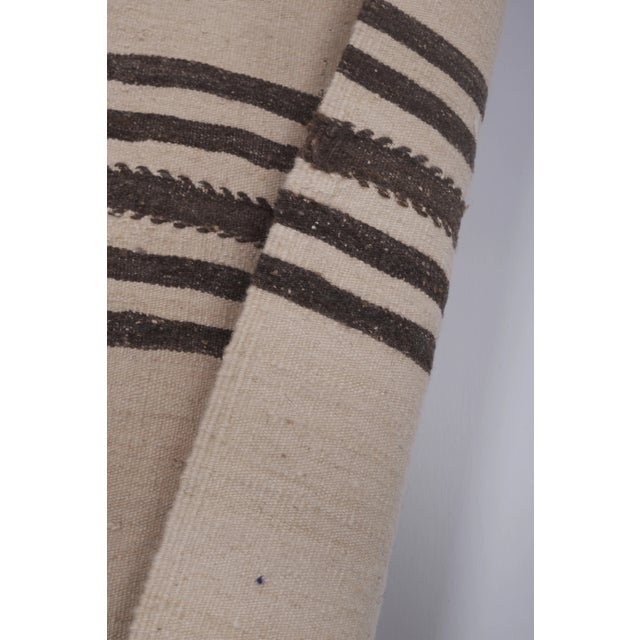 1960s Vintage Long Turkish Hemp Kilim Runner 2'6'' X 20' For Sale - Image 9 of 13