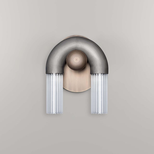 Not Yet Made - Made To Order Silo Wall Lamp by Creativemary For Sale - Image 5 of 11