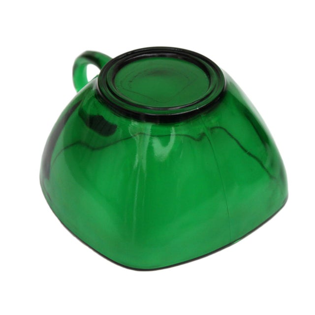 Emerald Green Tea Cups Set of 4 Chairish