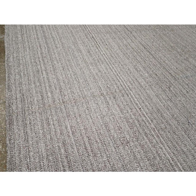 Rustic Galerie Shabab Collection Mid-20th Century Turkish Flatweave Kilim Accent Carpet For Sale - Image 3 of 8