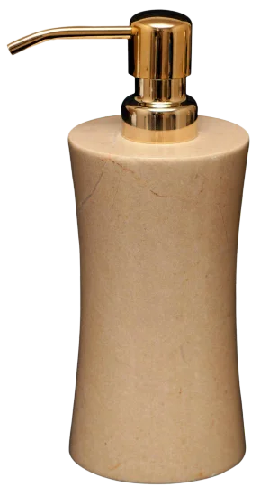 Tan Marble Soap Dispenser