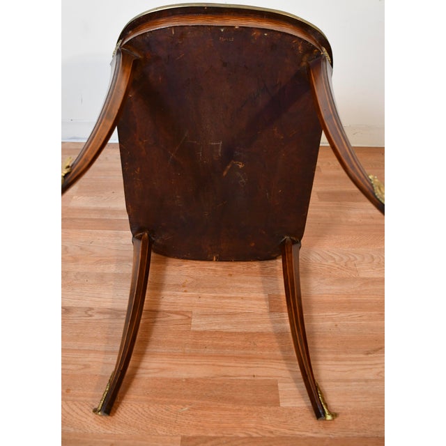 1900 French Louis Xv Walnut & Satinwood Inlay Small Coffee Table For Sale - Image 13 of 15