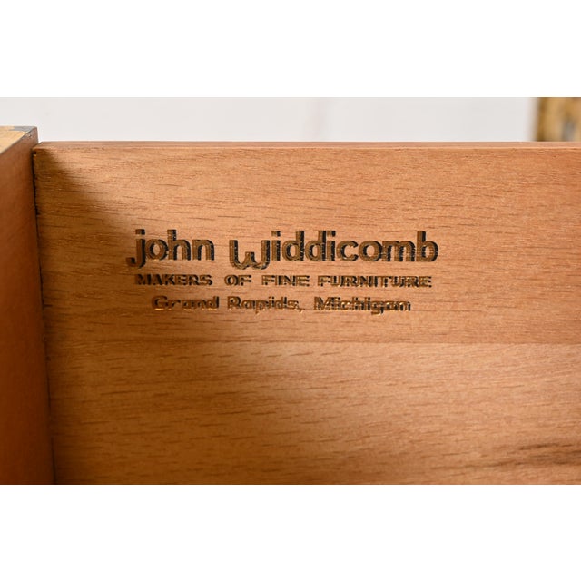 Brown John Widdicomb Mediterranean Treasure Chest Low Credenza, 1960s For Sale - Image 8 of 12