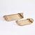Made of a solid cast aluminum, these trays are adorned with traditional pomegranate designs on the handles. Finished in a...