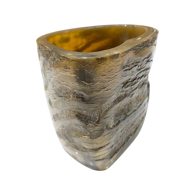 Early 20th Century Carl Auböck Horn Pen Holder Mid-Century Modern For Sale - Image 11 of 12