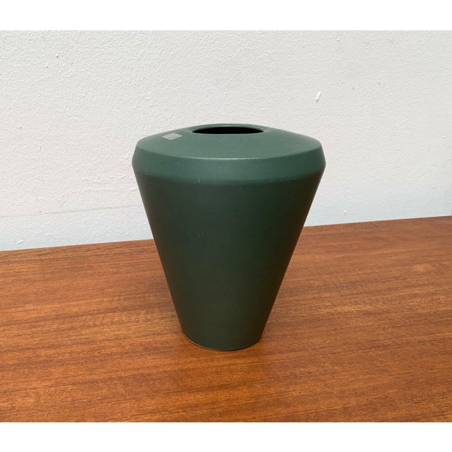 Vintage Minimalist Ceramic Vase from SF Design For Sale - Image 12 of 18