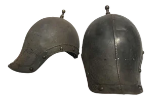 1930s Reproduction Ancient Roman Soldiers Helmets - A Pair