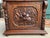 Wood Antique French Wine Cabinet Sideboard Renaissance Revival Carved Oak C1890 For Sale - Image 7 of 18