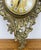 Vintage French style Wall Clock in Brass For Sale - Image 6 of 12