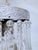 Hollywood Regency Vintage Crystal Upside Down Waterfall Chandelier With Ornate Silver Rim For Sale - Image 3 of 7