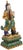 Ceramic Large Old Chinese Sancai Glazed Pottery Ming Guardian Warrior Figure Statue For Sale - Image 7 of 9