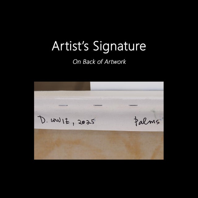 River Stones - Grey Tone Textured Abstract Mixed Media Original Artwork by Frederic Paul For Sale - Image 9 of 9