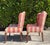Vintage English-Style Wingback Host Dining Chairs With Cabriole Legs, Pair For Sale In Naples, FL - Image 6 of 16