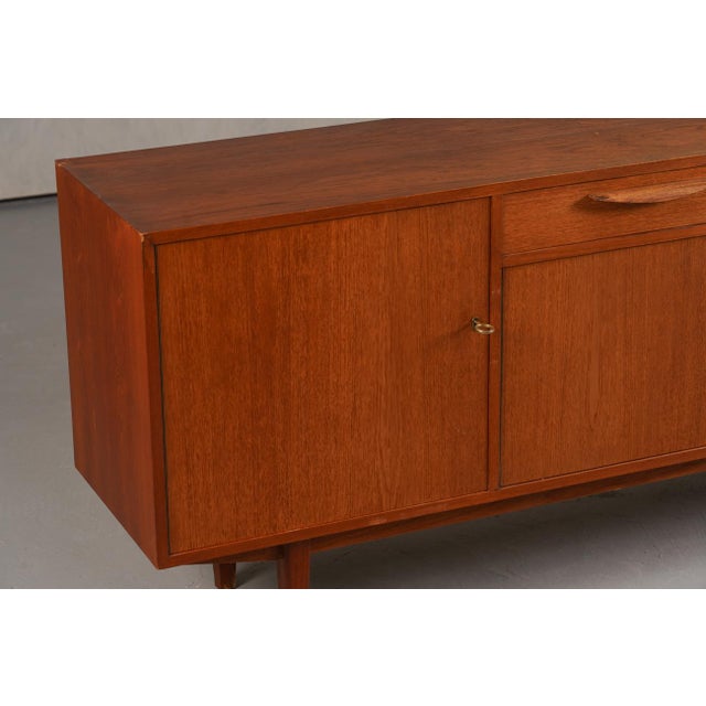 Wood Vintage Teak Sideboard, Denmark, 1970s For Sale - Image 7 of 12
