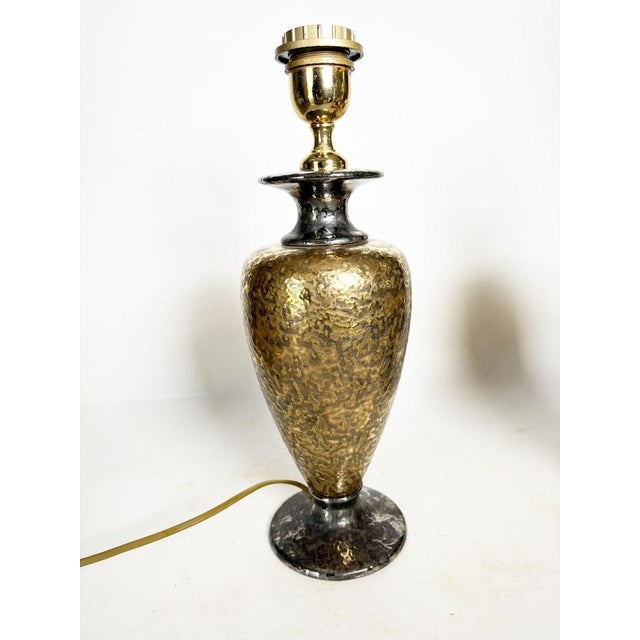Metal Gilded Metal Lamps, France, 1980, Set of 2 For Sale - Image 7 of 17