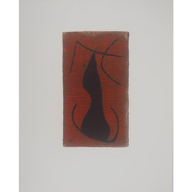 Joan Miró, Reclining Woman, Signed Lithograph For Sale - Image 5 of 5