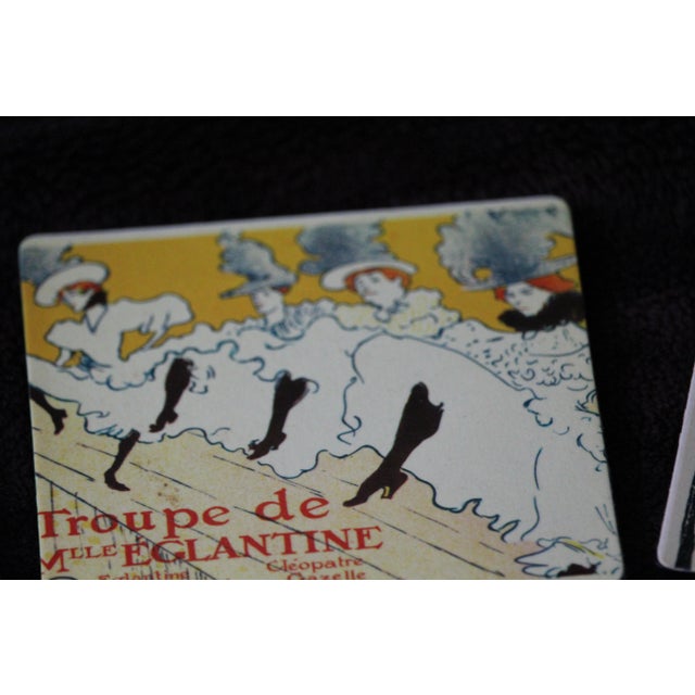 Paris Decor Coasters, 1970s, Set of 6 For Sale - Image 11 of 18