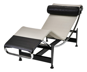 LC4 Chaise Lounge by Le Corbusier Pierre Jeanneret, Charlotte Perriand for Cassina, 2000s