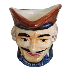 Toby Jug Produced by Maruyama Toki of Japan Circa 1950