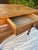 Wood Antique American Farmhouse Work Table With Drawer, Turned Legs For Sale - Image 7 of 10
