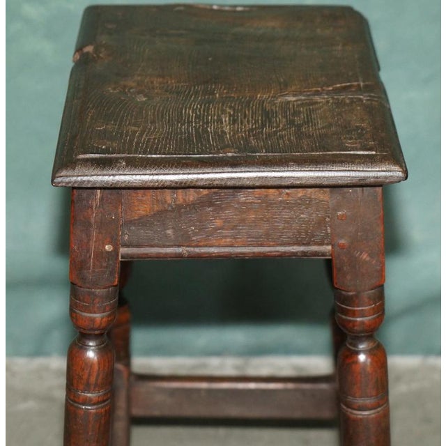 Mid-17th Century English Oak Joint Stool For Sale - Image 16 of 18