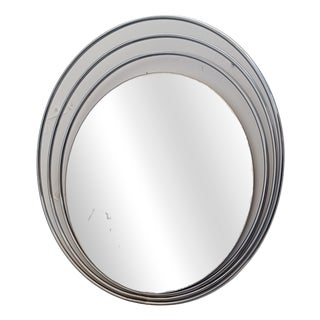 Vintage Space Age Mirror, Italy, 1970s For Sale