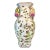 Vintage Chinoiserie Insects, Roses and Pomegranates Vase After Chelsea House For Sale
