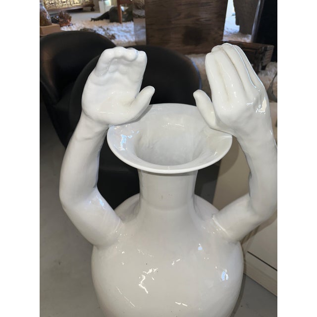 Massive Hand Urns by Pols Potten For Sale - Image 13 of 16