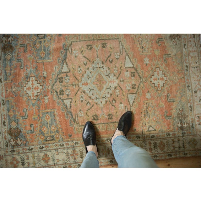 :: Oversized hexagonal center medallion with interior diamond shaped minor medallion wrapped by a hook-and-latch enveloped...