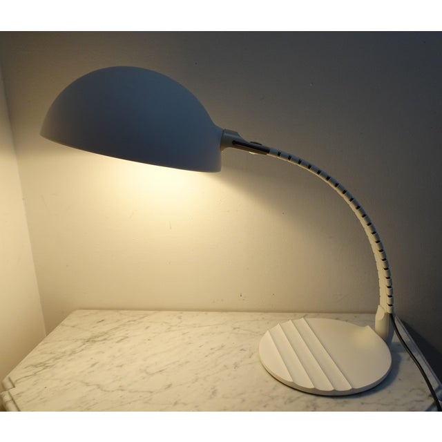 White Flex 660 Table Lamp by Elio Martinelli for Martinelli Luce, 1970s For Sale - Image 16 of 18