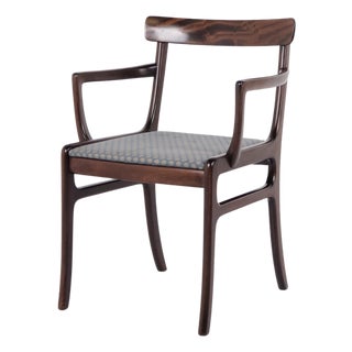 Rungstedlund Armchair by Ole Wanscher for Poul Jeppesen, 1950s For Sale