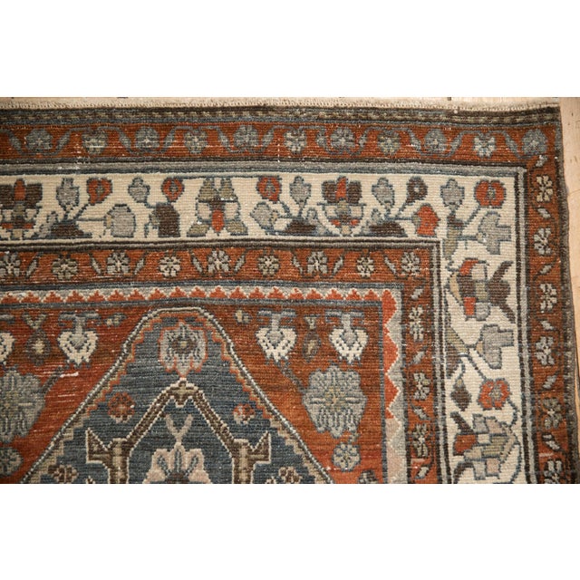 Vintage Distressed Hamadan Rug Runner - 3'4" x 10'4" For Sale - Image 9 of 9