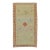 Modern Minimalist Persian Gabbeh Wool Runner – Earthy Beige & Rust Tribal Motif For Sale