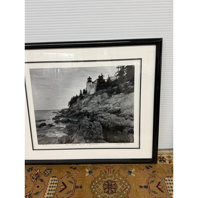 Realism Robert Morris Bass Harbor Point in Acadia Maine Limited Edition Photograph, Certificate For Sale - Image 3 of 11
