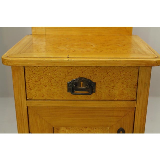 Folk Art Bohemia Bedside Tables, 1920s, Set of 2 For Sale - Image 12 of 14