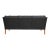 Børge Mogensen 2209 3-Seater Sofa in Black Bison Leather by Børge Mogensen for Fredericia For Sale - Image 4 of 9