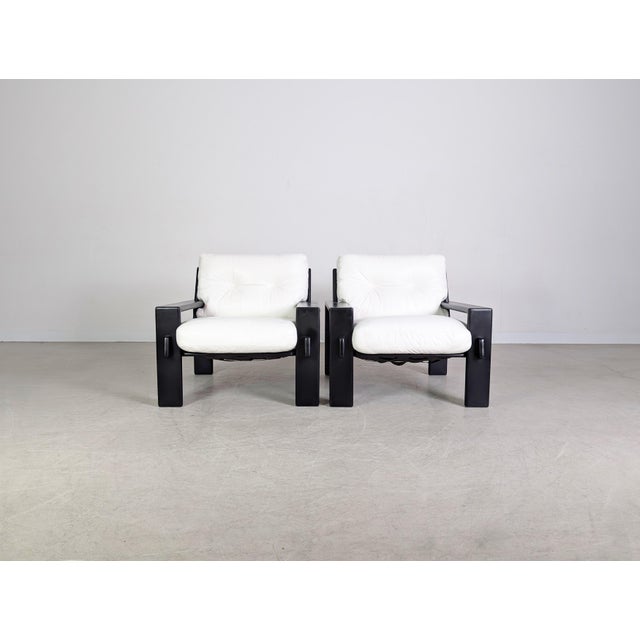 Postmodern Armchairs by Esko Pajamies for Asko Finland, Set of 2 For Sale - Image 3 of 12